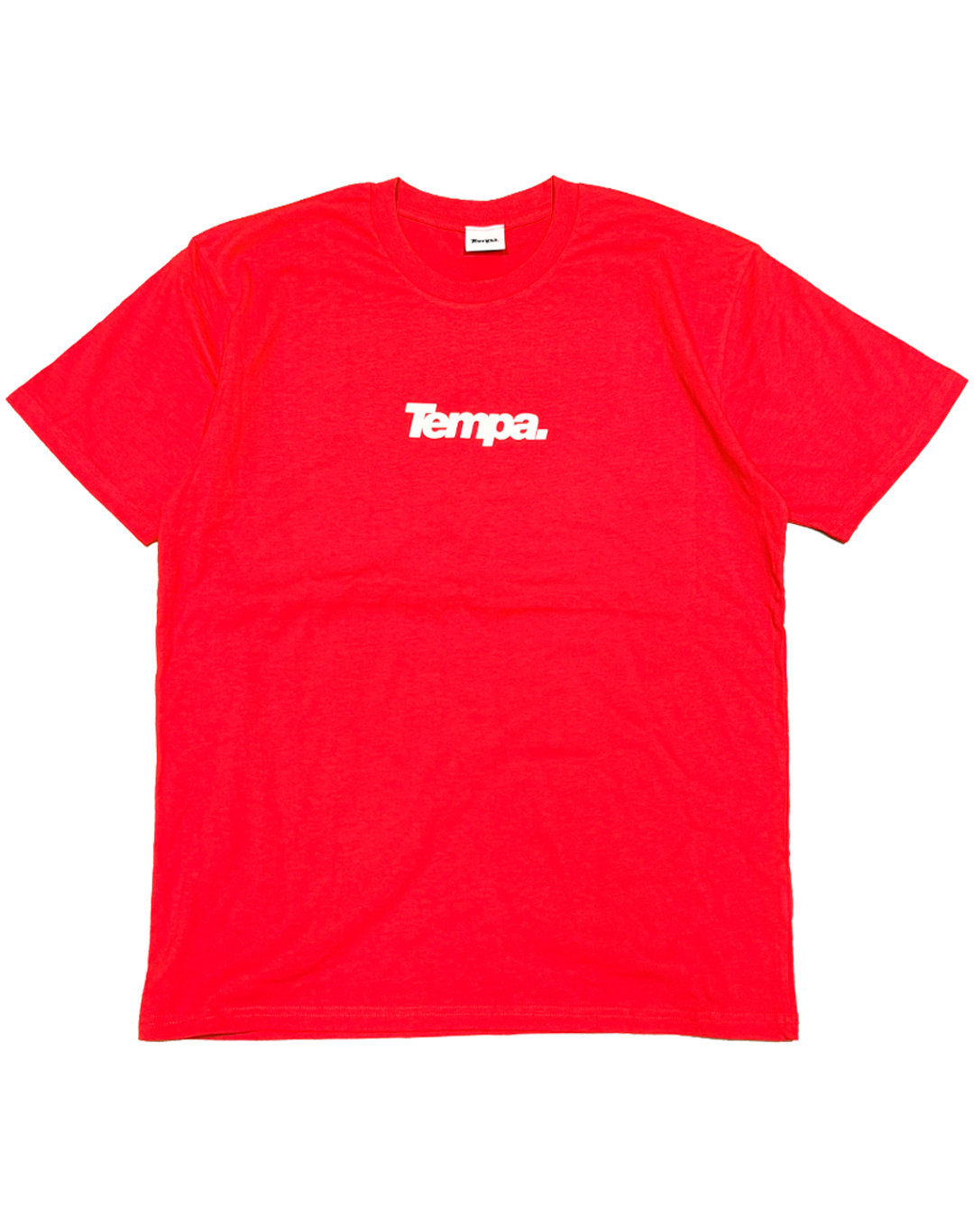 Tempa logo T-Shirt (Tortured Red)